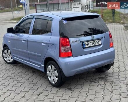 Синий Киа Пиканто, объемом двигателя 1.09 л и пробегом 126 тыс. км за 4800 $, фото 1 на Automoto.ua