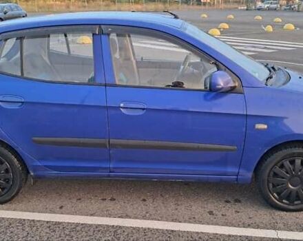 Синий Киа Пиканто, объемом двигателя 1 л и пробегом 104 тыс. км за 3750 $, фото 5 на Automoto.ua