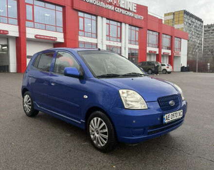 Синий Киа Пиканто, объемом двигателя 1.09 л и пробегом 120 тыс. км за 4300 $, фото 2 на Automoto.ua
