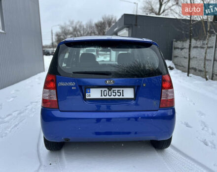 Синій Кіа Піканто, об'ємом двигуна 1.1 л та пробігом 191 тис. км за 4700 $, фото 4 на Automoto.ua