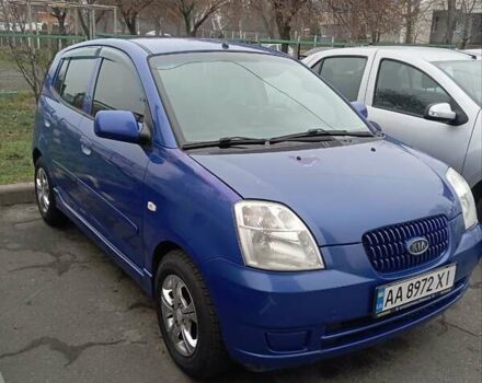 Синий Киа Пиканто, объемом двигателя 1.1 л и пробегом 166 тыс. км за 4600 $, фото 3 на Automoto.ua
