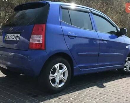 Синий Киа Пиканто, объемом двигателя 1.1 л и пробегом 166 тыс. км за 4600 $, фото 2 на Automoto.ua