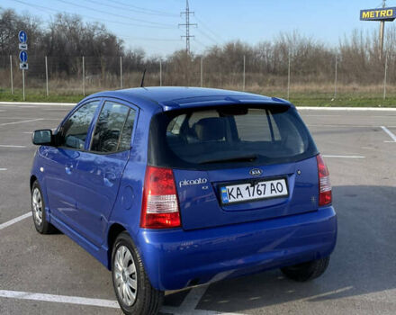 Синий Киа Пиканто, объемом двигателя 1.09 л и пробегом 190 тыс. км за 4800 $, фото 5 на Automoto.ua