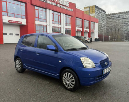 Синий Киа Пиканто, объемом двигателя 1.09 л и пробегом 120 тыс. км за 4300 $, фото 4 на Automoto.ua