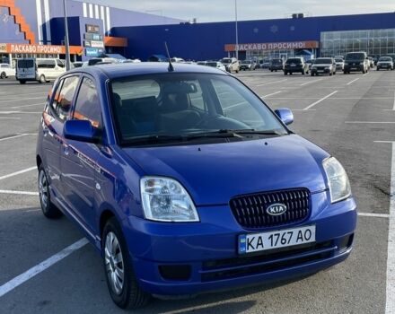 Синий Киа Пиканто, объемом двигателя 1.1 л и пробегом 190 тыс. км за 4800 $, фото 2 на Automoto.ua