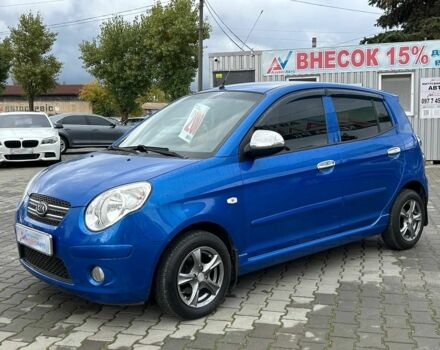 Киа Пиканто 2008 в Кривом Роге на Automoto.ua Синий Киа Пиканто, объемом двигателя 1.1 л и пробегом 110 тыс. км за 5400 $, фото 2 на Automoto.ua