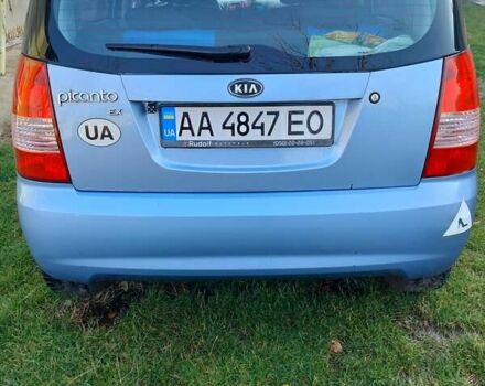 Синий Киа Пиканто, объемом двигателя 1.1 л и пробегом 190 тыс. км за 4900 $, фото 3 на Automoto.ua