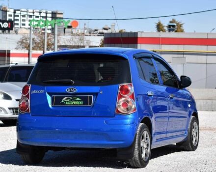 Синий Киа Пиканто, объемом двигателя 1.1 л и пробегом 110 тыс. км за 5650 $, фото 2 на Automoto.ua