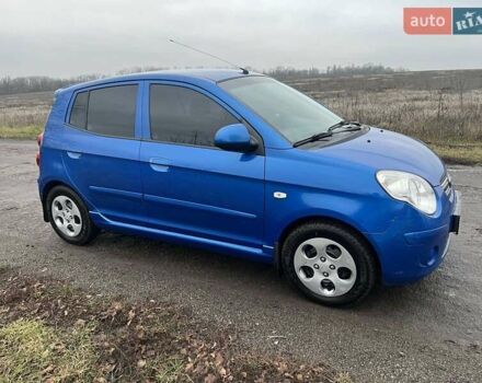 Синий Киа Пиканто, объемом двигателя 1.1 л и пробегом 150 тыс. км за 5800 $, фото 3 на Automoto.ua
