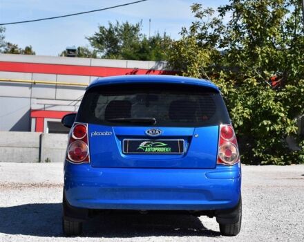 Синий Киа Пиканто, объемом двигателя 1.1 л и пробегом 110 тыс. км за 5650 $, фото 3 на Automoto.ua