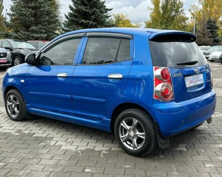Киа Пиканто 2008 в Кривом Роге на Automoto.ua Синий Киа Пиканто, объемом двигателя 1.1 л и пробегом 110 тыс. км за 5400 $, фото 4 на Automoto.ua