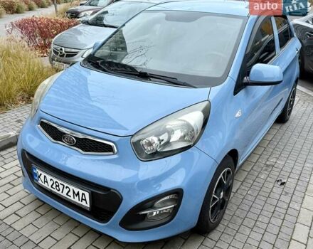 Синий Киа Пиканто, объемом двигателя 1.09 л и пробегом 111 тыс. км за 8800 $, фото 1 на Automoto.ua