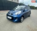 Синий Киа Пиканто, объемом двигателя 1.25 л и пробегом 27 тыс. км за 11500 $, фото 1 на Automoto.ua