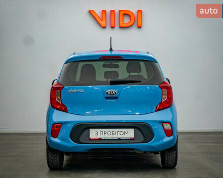 Синий Киа Пиканто, объемом двигателя 1 л и пробегом 52 тыс. км за 15417 $, фото 5 на Automoto.ua