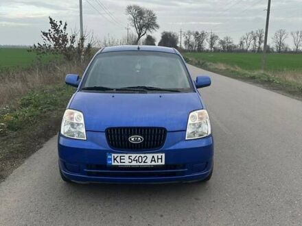 Синий Киа Пиканто, объемом двигателя 1.1 л и пробегом 156 тыс. км за 4800 $, фото 1 на Automoto.ua