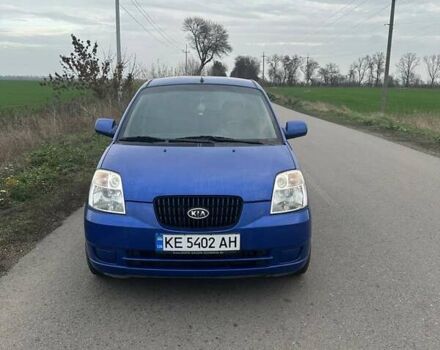 Синий Киа Пиканто, объемом двигателя 1.1 л и пробегом 156 тыс. км за 4800 $, фото 1 на Automoto.ua