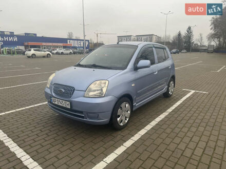 Синий Киа Пиканто, объемом двигателя 1.1 л и пробегом 126 тыс. км за 4900 $, фото 1 на Automoto.ua