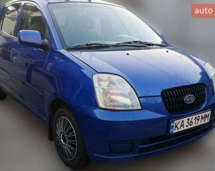 Синій Кіа Піканто, об'ємом двигуна 1.1 л та пробігом 167 тис. км за 4200 $, фото 1 на Automoto.ua