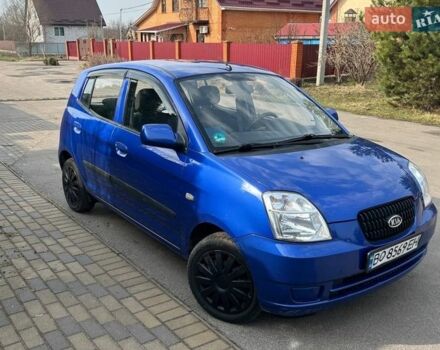 Синій Кіа Піканто, об'ємом двигуна 1 л та пробігом 105 тис. км за 3950 $, фото 1 на Automoto.ua