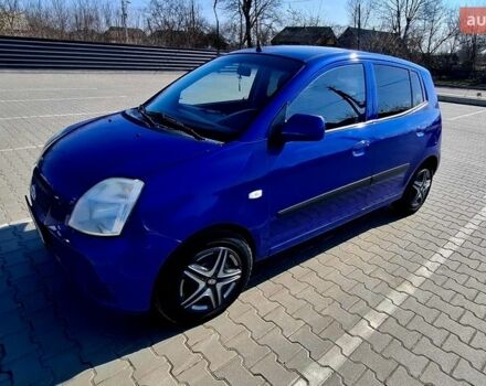 Синий Киа Пиканто, объемом двигателя 1.09 л и пробегом 167 тыс. км за 4700 $, фото 1 на Automoto.ua
