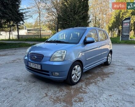 Синий Киа Пиканто, объемом двигателя 1.1 л и пробегом 153 тыс. км за 4000 $, фото 1 на Automoto.ua