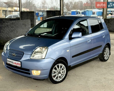 Синій Кіа Піканто, об'ємом двигуна 1.1 л та пробігом 112 тис. км за 5499 $, фото 1 на Automoto.ua