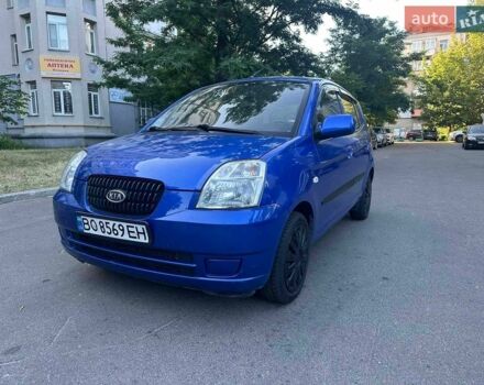 Синий Киа Пиканто, объемом двигателя 1 л и пробегом 106 тыс. км за 3800 $, фото 1 на Automoto.ua