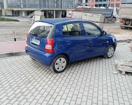 Синий Киа Пиканто, объемом двигателя 1.09 л и пробегом 194 тыс. км за 4250 $, фото 1 на Automoto.ua