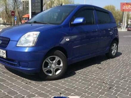 Синій Кіа Піканто, об'ємом двигуна 1.1 л та пробігом 166 тис. км за 4600 $, фото 1 на Automoto.ua
