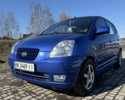 Синий Киа Пиканто, объемом двигателя 1.1 л и пробегом 121 тыс. км за 3999 $, фото 1 на Automoto.ua