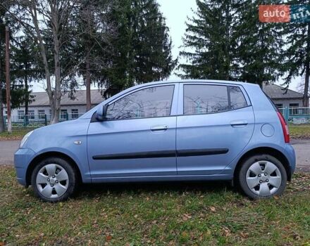Синий Киа Пиканто, объемом двигателя 1.1 л и пробегом 152 тыс. км за 3900 $, фото 1 на Automoto.ua