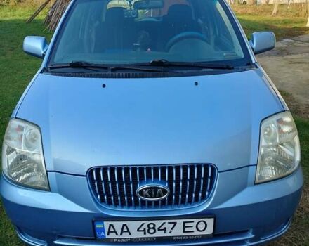 Синий Киа Пиканто, объемом двигателя 1.1 л и пробегом 190 тыс. км за 4900 $, фото 1 на Automoto.ua