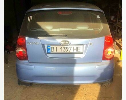 Синій Кіа Піканто, об'ємом двигуна 1.1 л та пробігом 120 тис. км за 4500 $, фото 1 на Automoto.ua