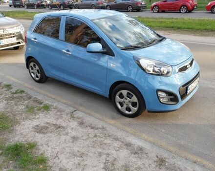 Кіа Піканто 2012 у Києві на Automoto.ua Синій Кіа Піканто, об'ємом двигуна 1.2 л та пробігом 70 тис. км за 8750 $, фото 1 на Automoto.ua