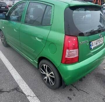 Зеленый Киа Пиканто, объемом двигателя 1.1 л и пробегом 129 тыс. км за 5200 $, фото 1 на Automoto.ua