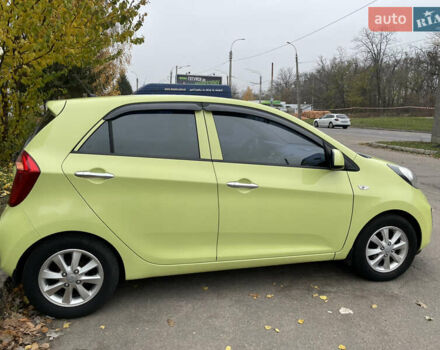 Зеленый Киа Пиканто, объемом двигателя 1.25 л и пробегом 109 тыс. км за 7700 $, фото 1 на Automoto.ua