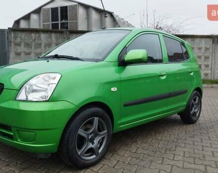 Зеленый Киа Пиканто, объемом двигателя 1.1 л и пробегом 87 тыс. км за 3800 $, фото 1 на Automoto.ua