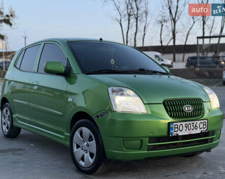 Зеленый Киа Пиканто, объемом двигателя 1.1 л и пробегом 180 тыс. км за 4250 $, фото 1 на Automoto.ua