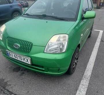 Зеленый Киа Пиканто, объемом двигателя 1.1 л и пробегом 129 тыс. км за 5200 $, фото 1 на Automoto.ua