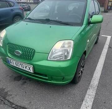 Зеленый Киа Пиканто, объемом двигателя 1.1 л и пробегом 129 тыс. км за 5200 $, фото 1 на Automoto.ua