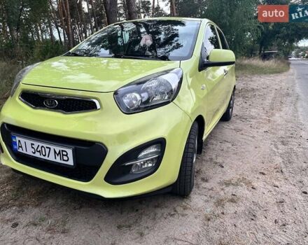 Зеленый Киа Пиканто, объемом двигателя 1.25 л и пробегом 83 тыс. км за 7500 $, фото 1 на Automoto.ua
