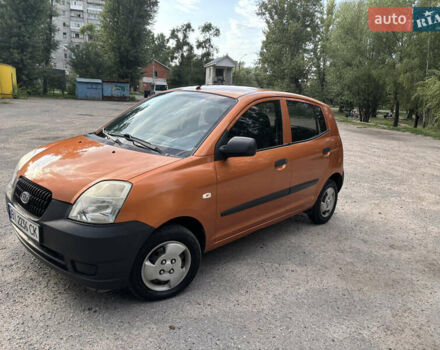 Помаранчевий Кіа Піканто, об'ємом двигуна 1.1 л та пробігом 158 тис. км за 3900 $, фото 3 на Automoto.ua