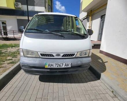 Белый Киа Преджио, объемом двигателя 2.5 л и пробегом 120 тыс. км за 2200 $, фото 5 на Automoto.ua