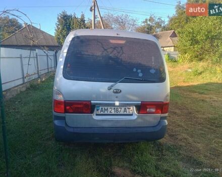 Серый Киа Преджио, объемом двигателя 2.5 л и пробегом 330 тыс. км за 4333 $, фото 8 на Automoto.ua