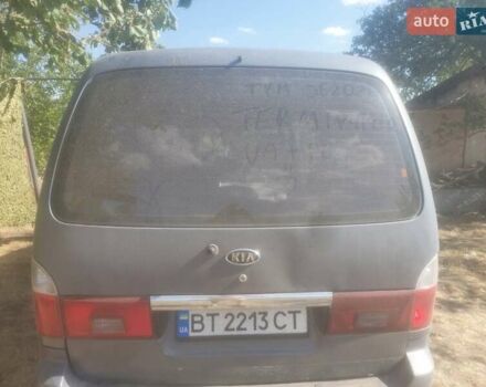 Сірий Кіа Преджіо, об'ємом двигуна 2.7 л та пробігом 217 тис. км за 1800 $, фото 1 на Automoto.ua
