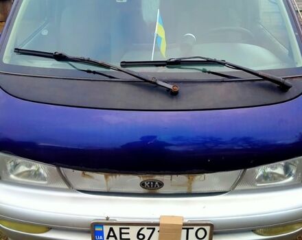 Синий Киа Преджио, объемом двигателя 3 л и пробегом 230 тыс. км за 2800 $, фото 2 на Automoto.ua