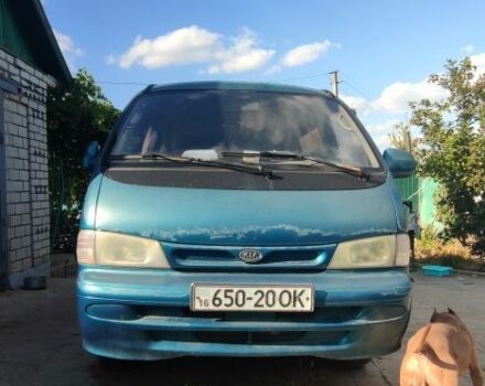 Синий Киа Преджио, объемом двигателя 0 л и пробегом 100 тыс. км за 700 $, фото 1 на Automoto.ua