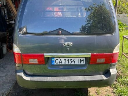 Киа Преджио 2005 в Христиновке на Automoto.ua Синий Киа Преджио, объемом двигателя 2.7 л и пробегом 168 тыс. км за 5400 $, фото 1 на Automoto.ua