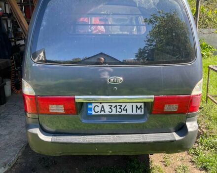 Синий Киа Преджио, объемом двигателя 2.7 л и пробегом 168 тыс. км за 5400 $, фото 1 на Automoto.ua