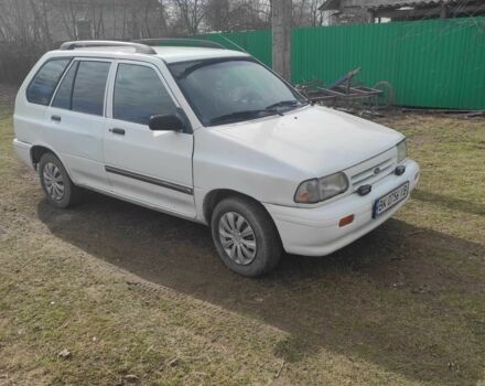 Білий Кіа Прайд, об'ємом двигуна 1.3 л та пробігом 350 тис. км за 700 $, фото 1 на Automoto.ua